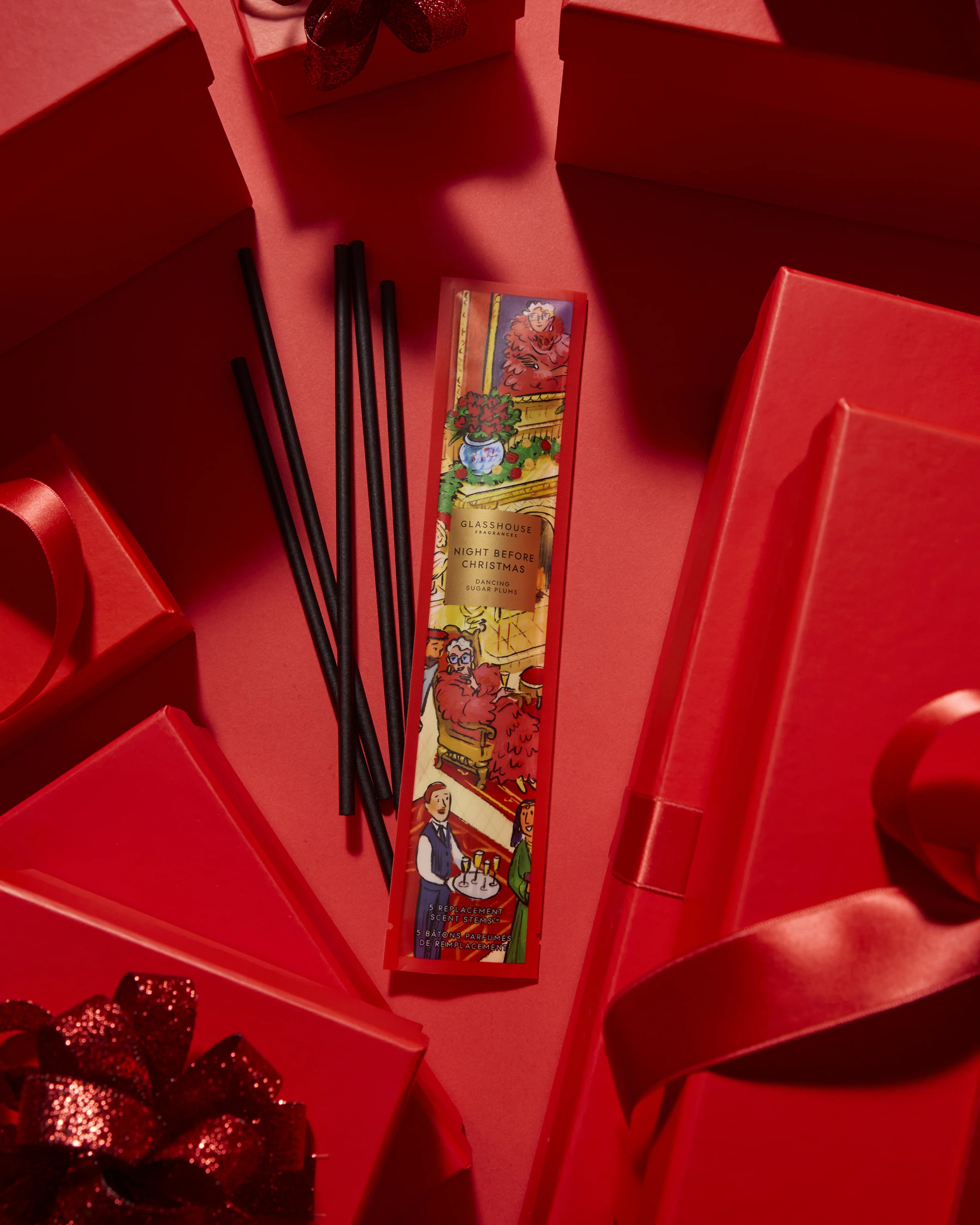 5 Replacement Scent Stems Christmas