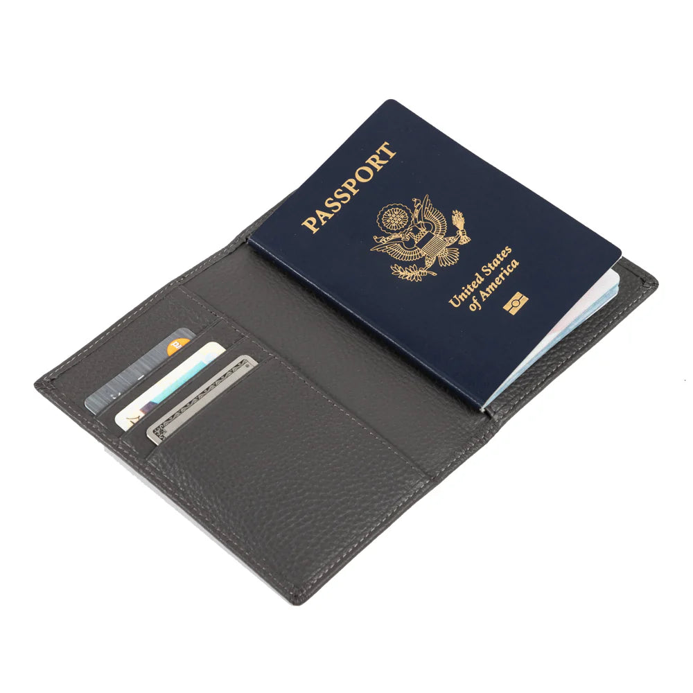 Stanford Passport Holder Forest Green