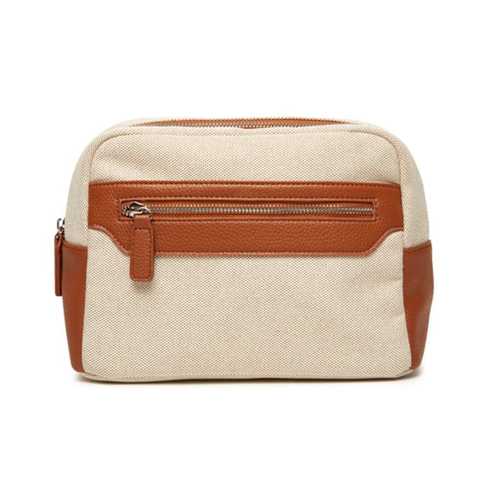 Capri Cosmetic Bag Brown