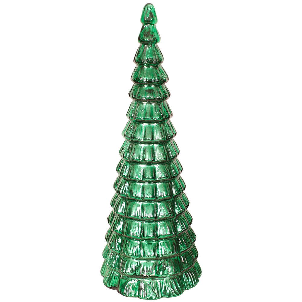 Christmas Tree Forest 9" x 24" H - Mercury Emerald