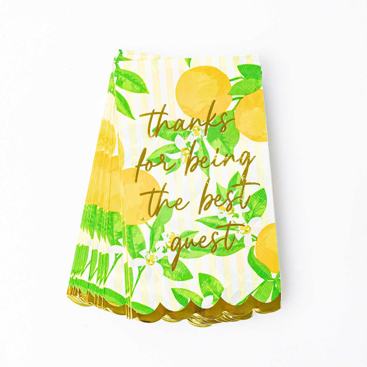 Paper Guest Towel Packs Orange Blossom