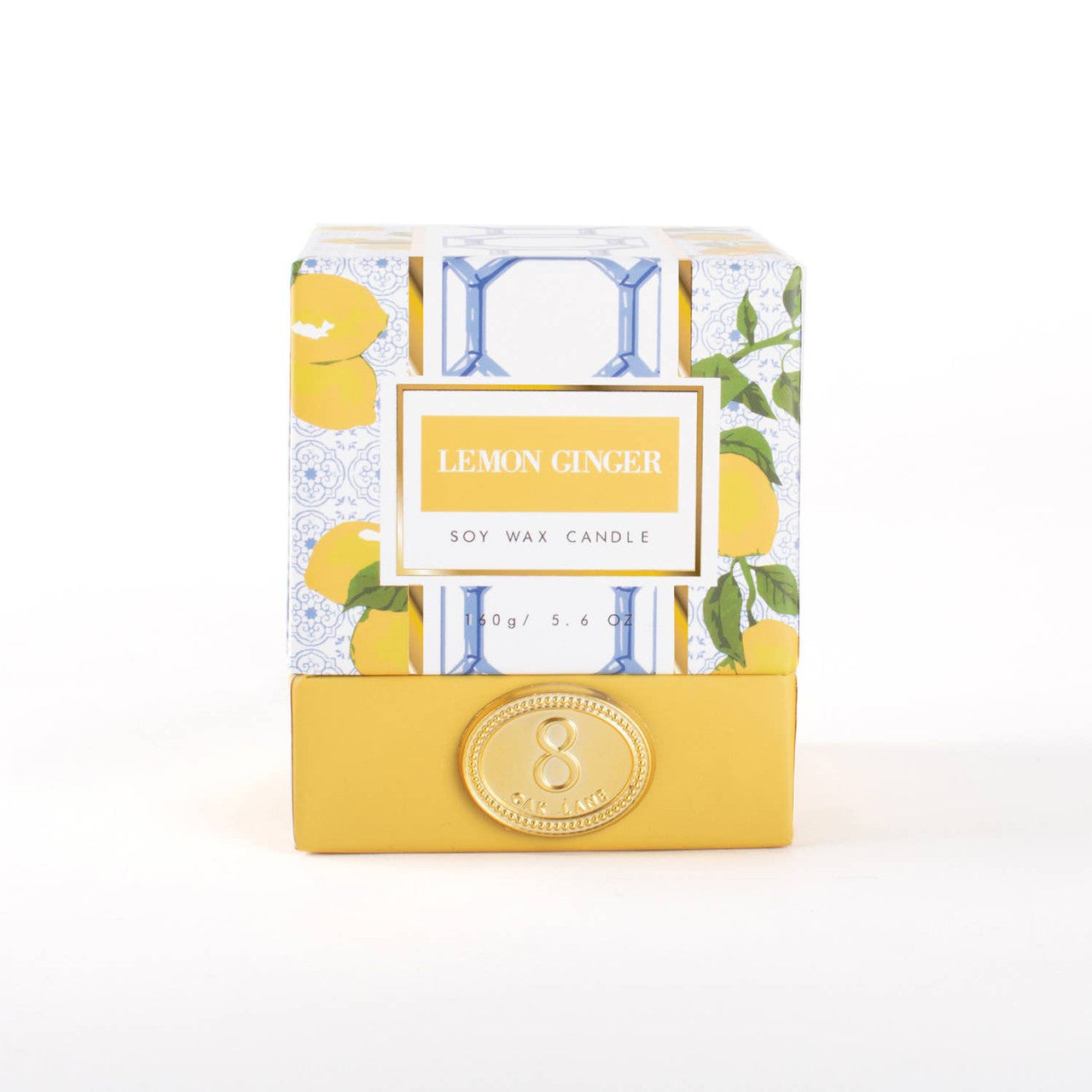 Soy Wax Candle Lemon Ginger