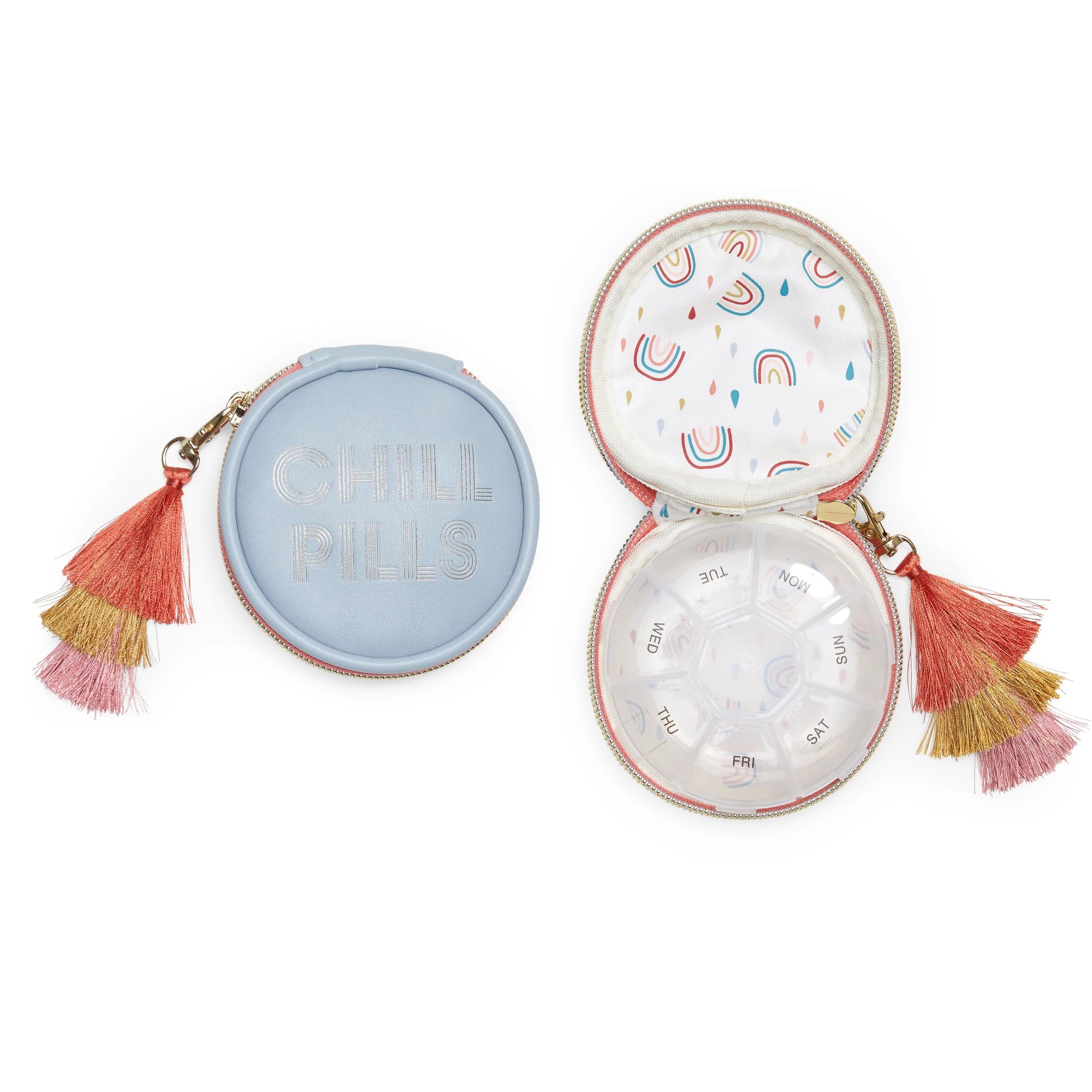 Vegan Leather Pill Case Chill Pills