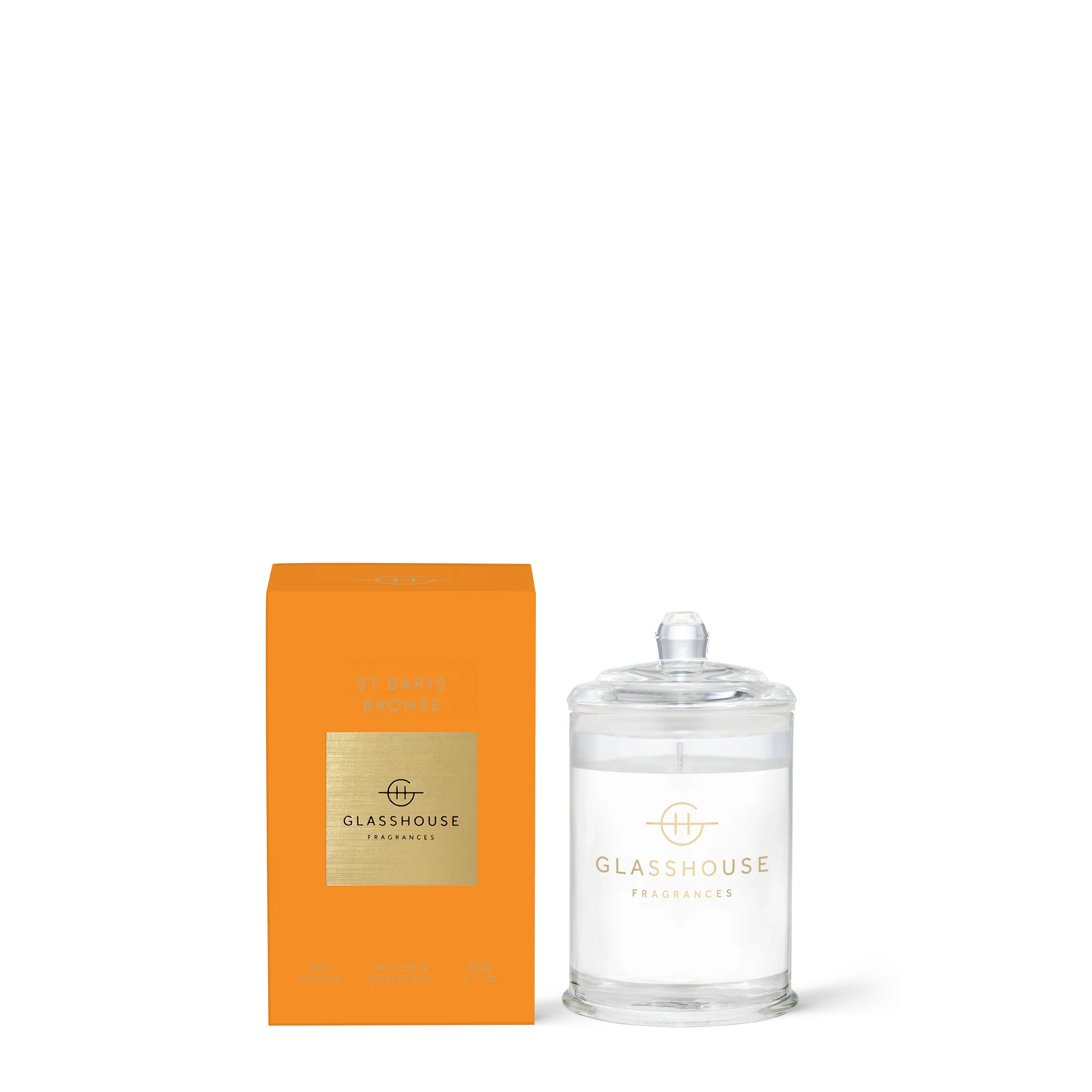 St Barts Bronze 2.1 Oz Candle