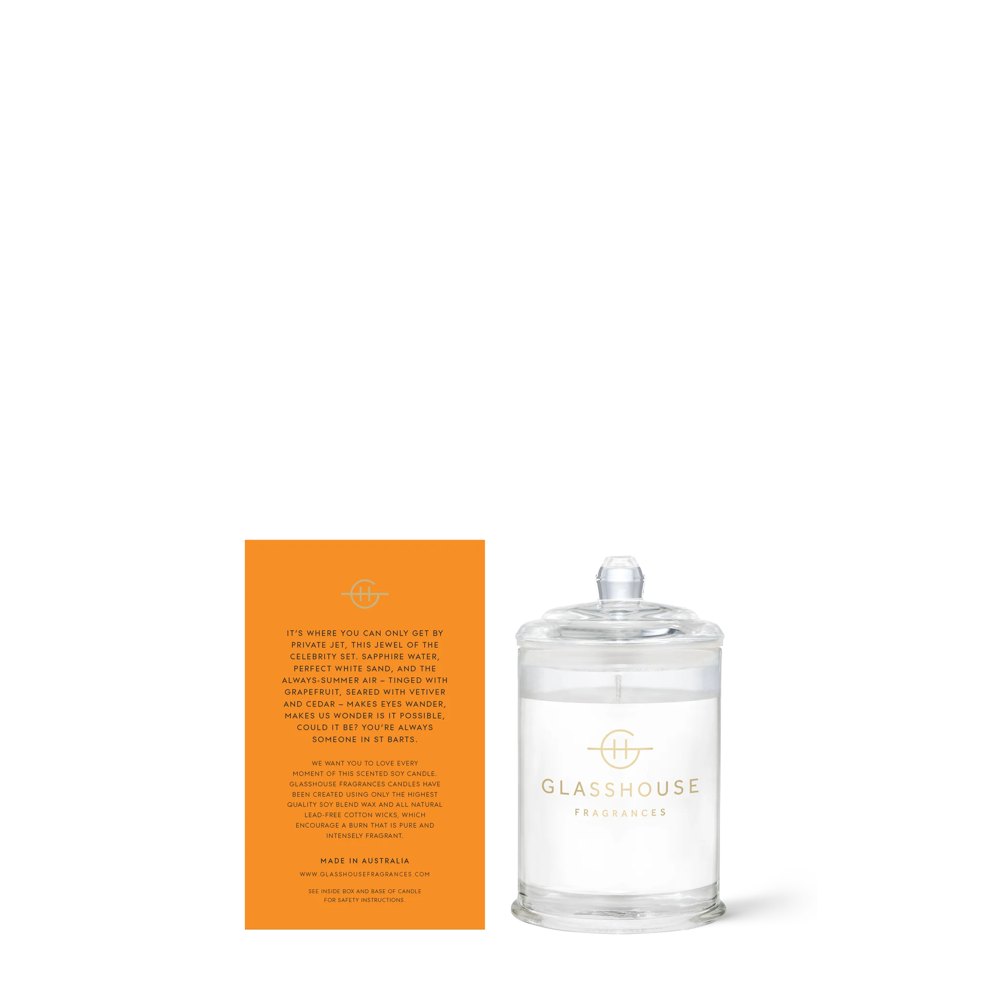 St Barts Bronze 2.1 Oz Candle