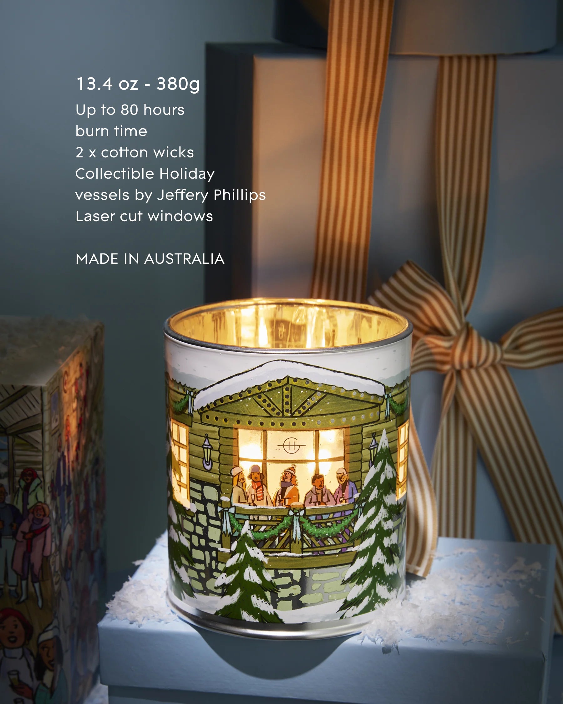 Christmas Candle White Christmas