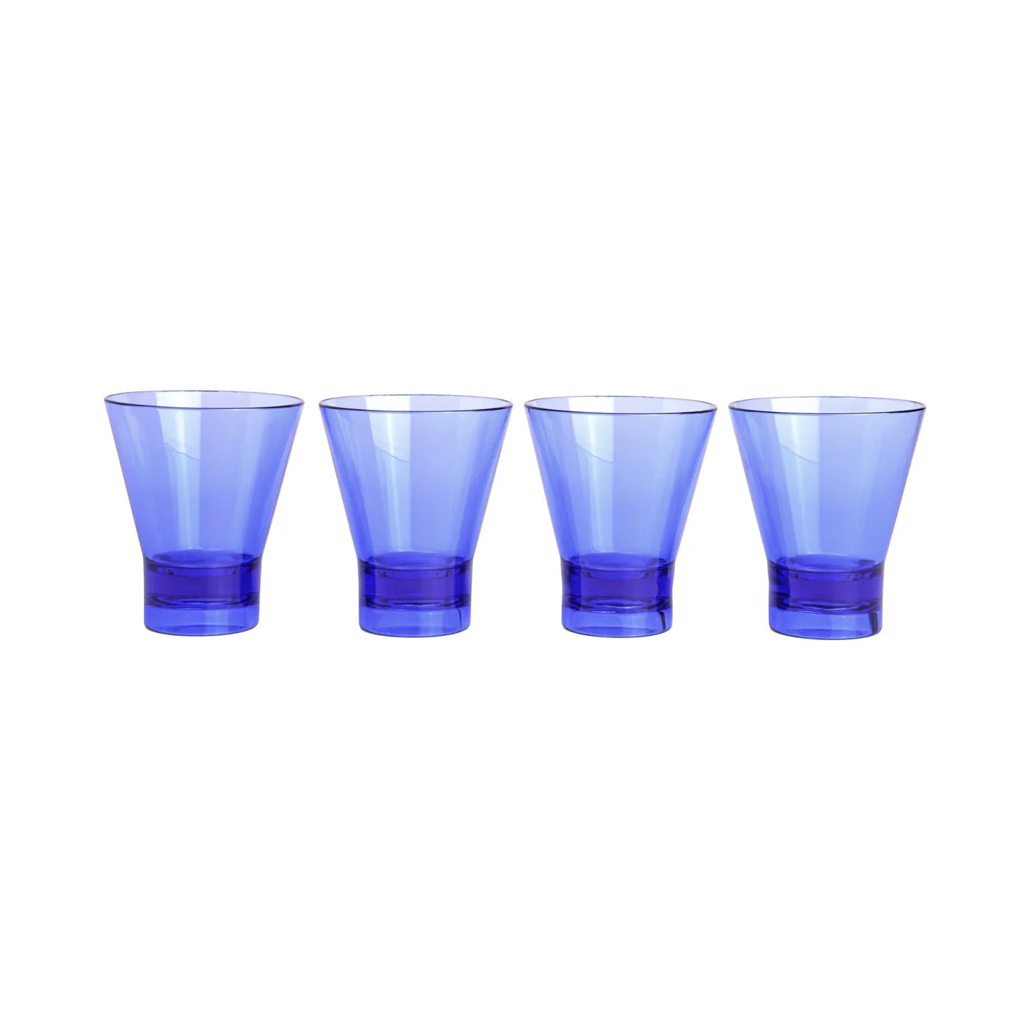 The Gilda Tumbler Set Of 4 Cobalt