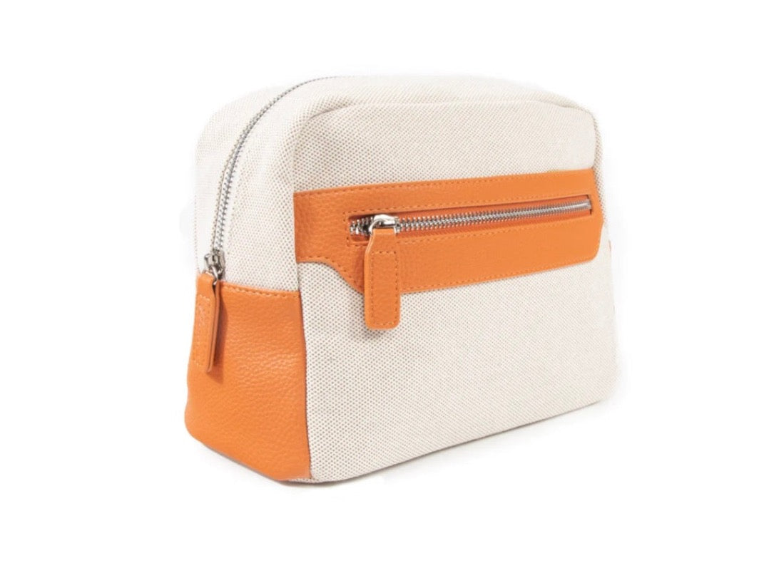 Capri Cosmetic Bag Orange