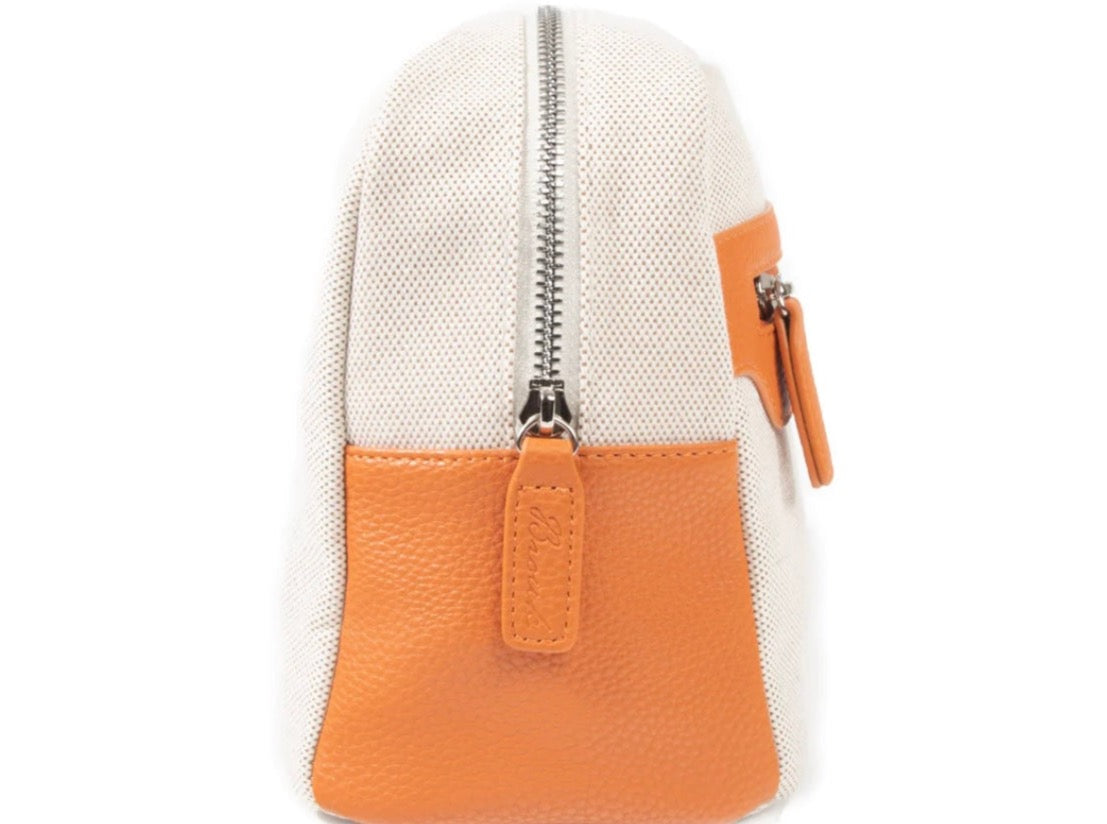 Capri Cosmetic Bag Orange