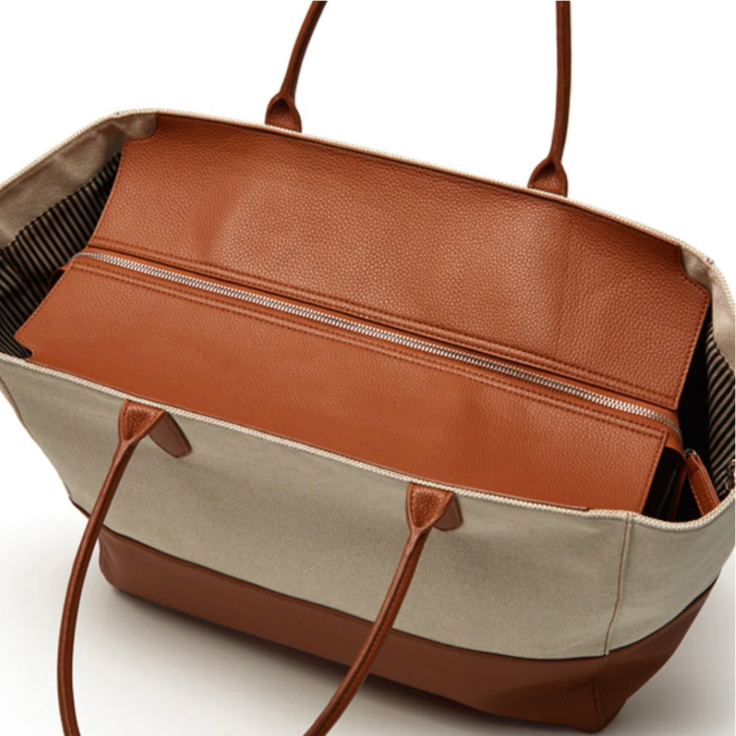 Capri Tote Bag With Pouch