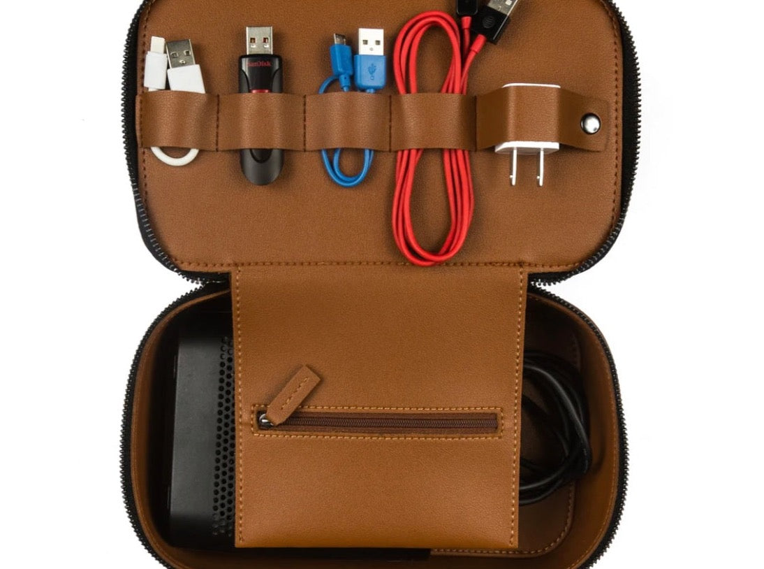 Tech Dopp Kit Brown