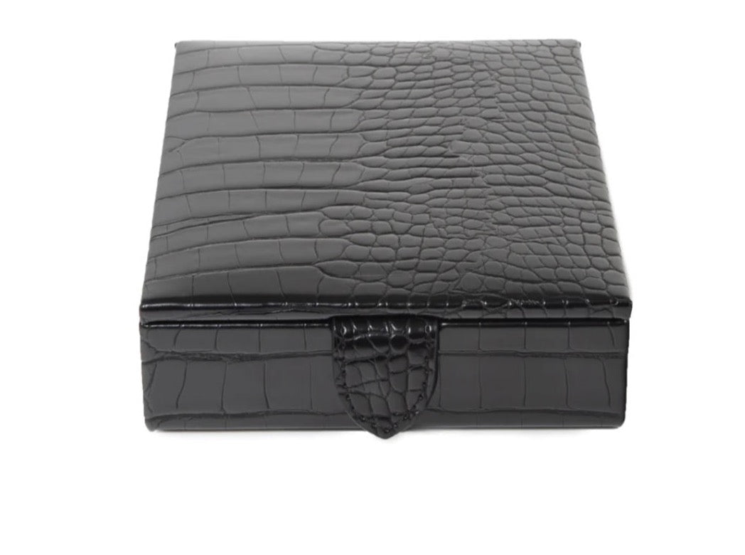 Sydney Travel Jewelry Box Black