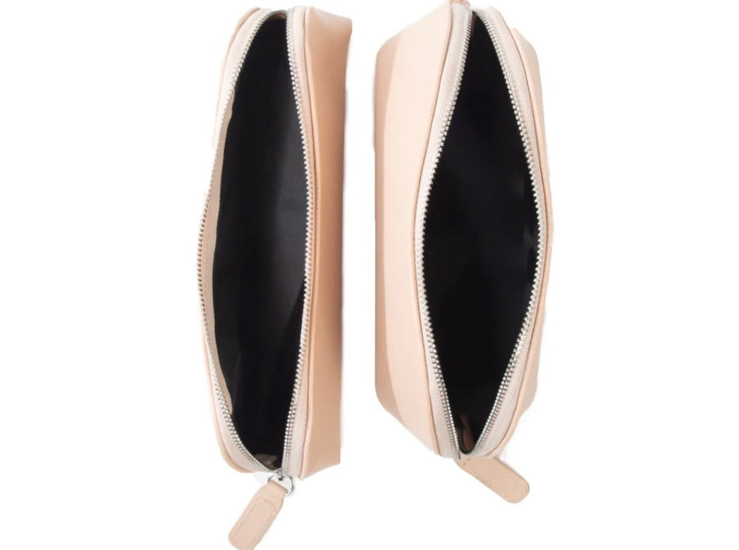 Corie Cosmetic And Brush Case Taupe