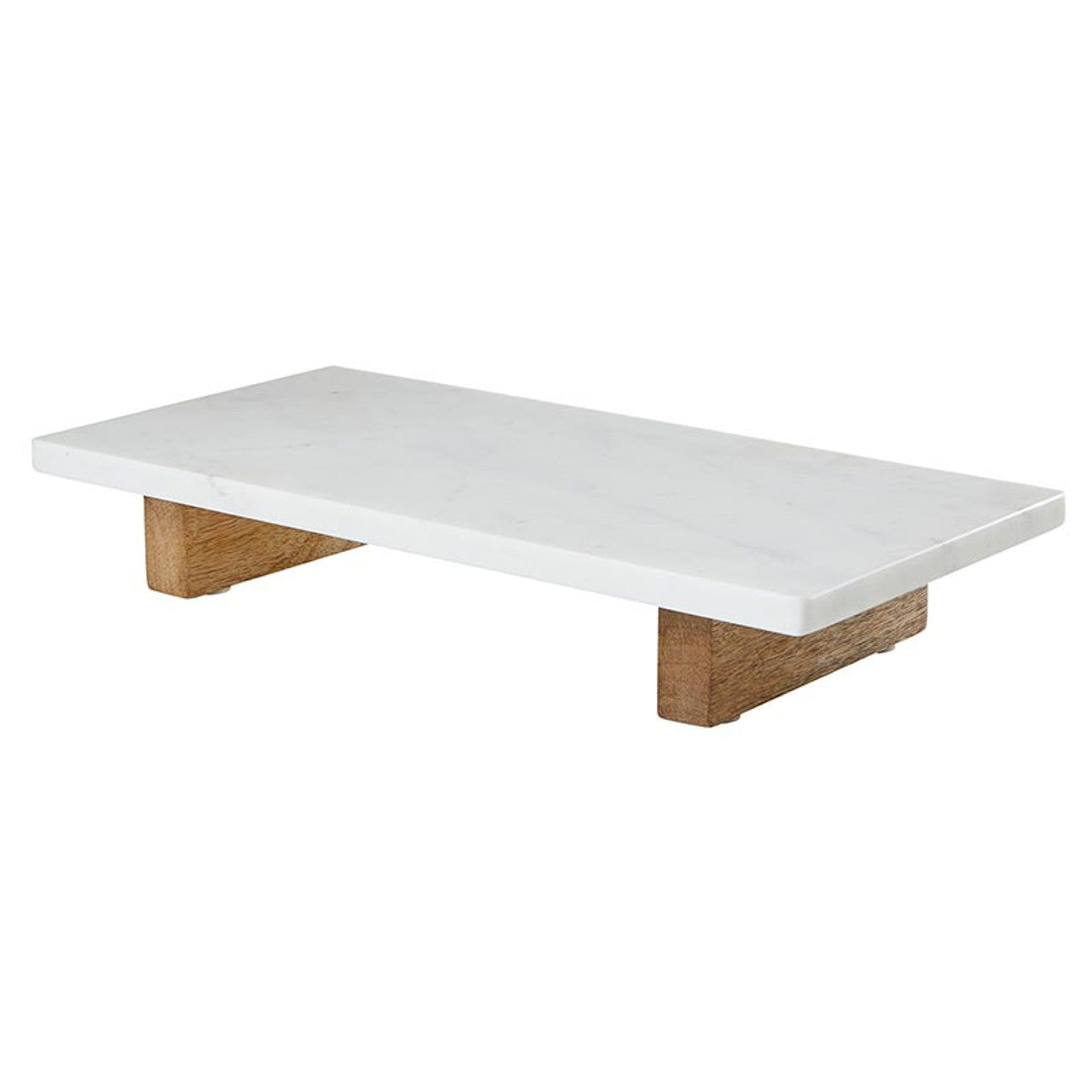 Marble Board With Wood Feet