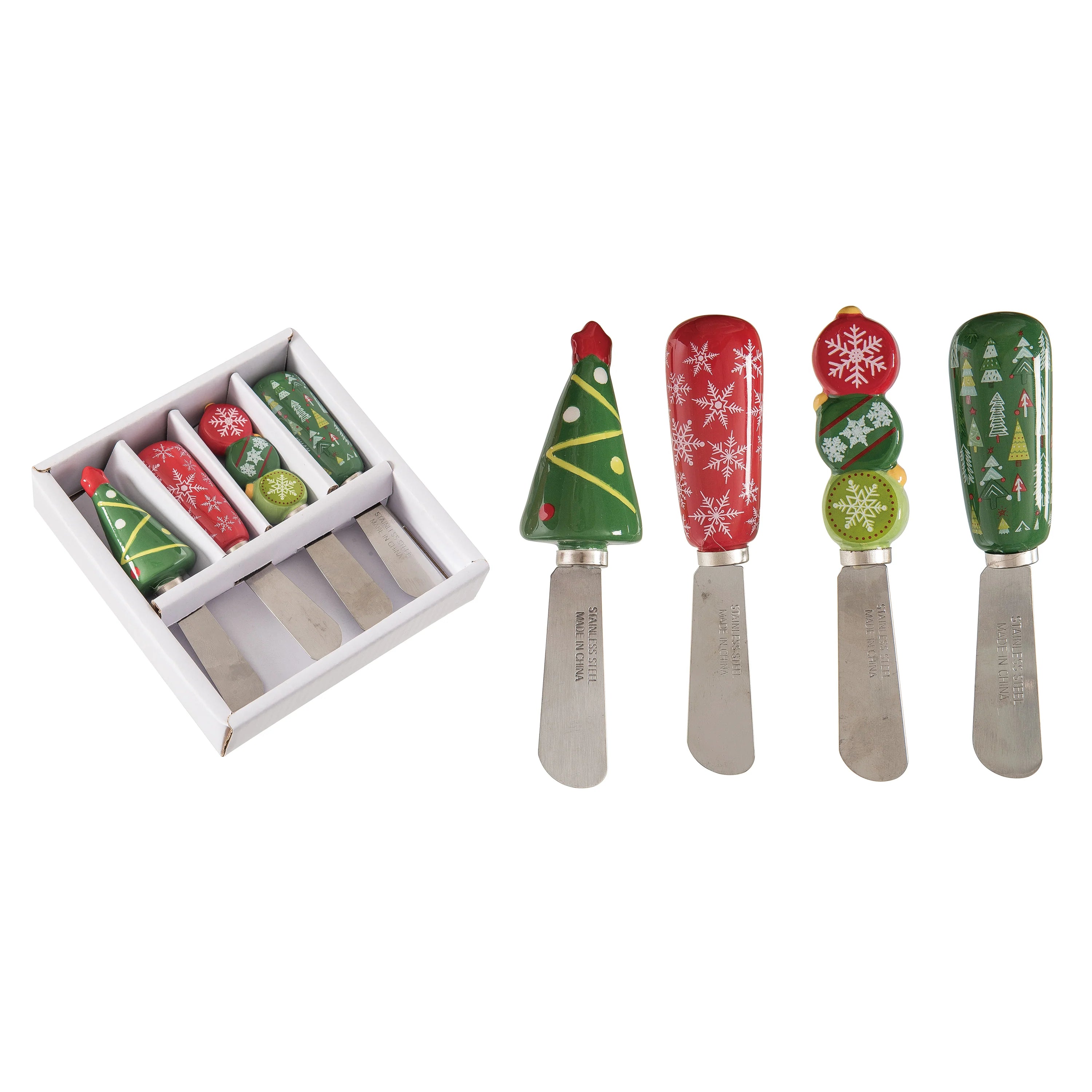 Dol Camper Cmas Cheese Spreaders