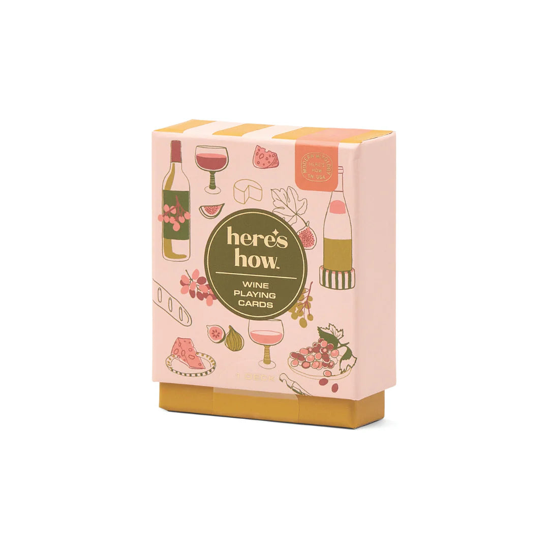 Wine Playing Cards