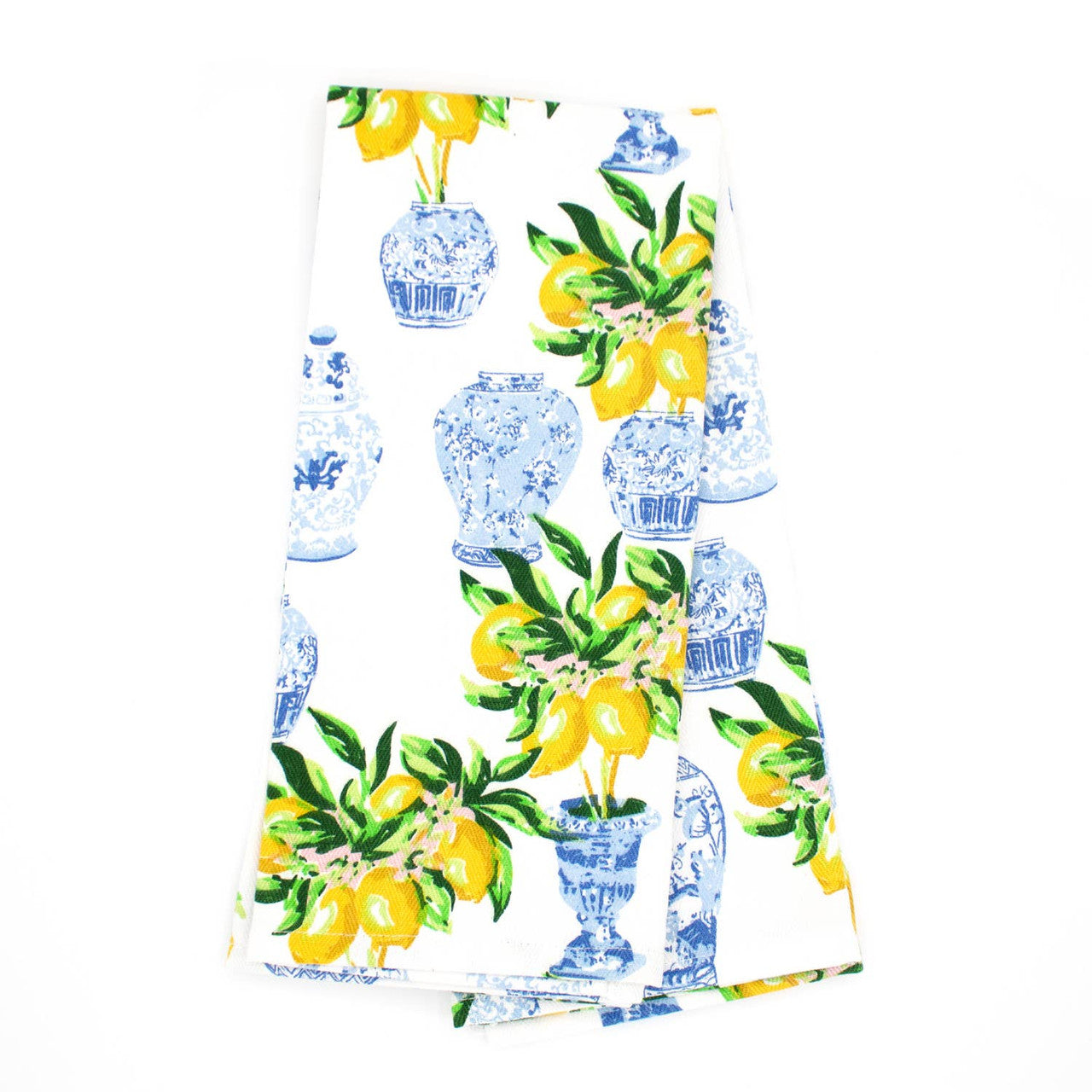 2Pc Kitchen Towel Set Lemon Ginger