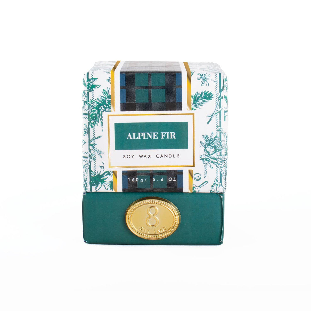 Soy Wax Candle Alpine Fir