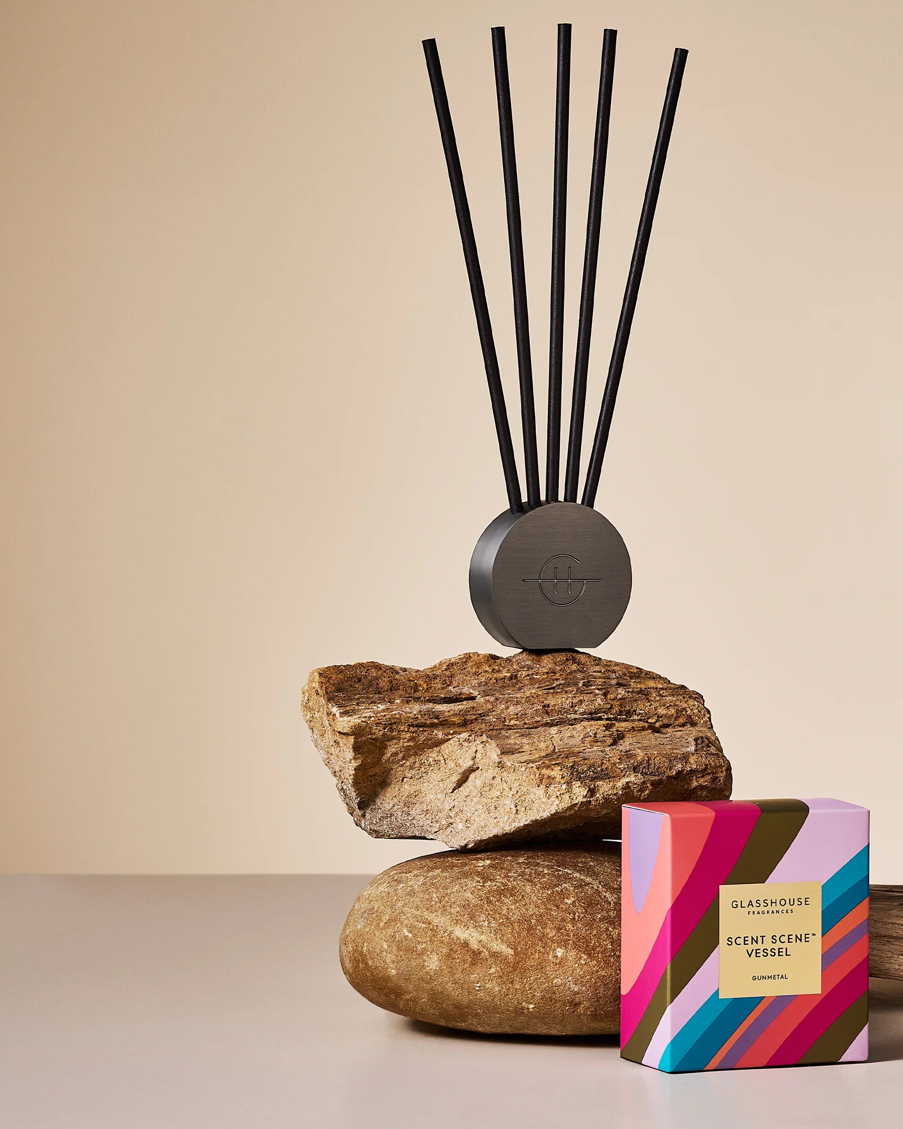 Scent Scene Metal Vessel Gunmetal