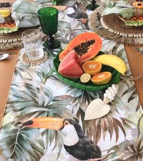 Servilletas Verdes (Combinación Camino Tucan)