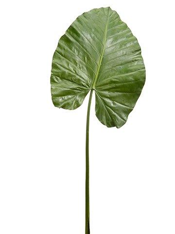 43″ Elephant Ear Leaf Spray Green