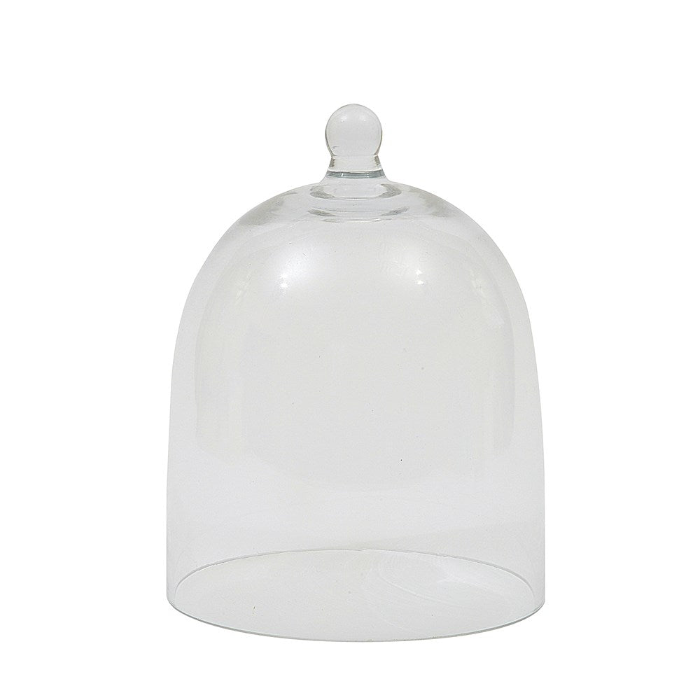 5" Round x 7"H Glass Cloche