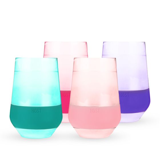 Wine Freeze XL Cooling Cups In Tinted Set