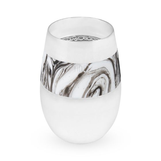 Wine Freeze Cooling Cup In Black Swirl