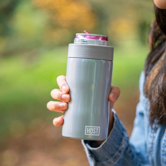Stay Chill Slim Can Cooler In Space Gray