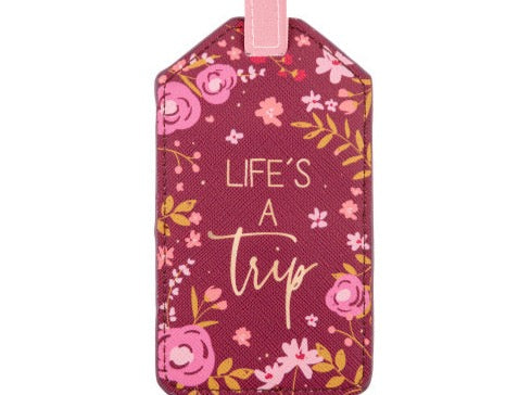 Luggage Tag Lifes A Trip