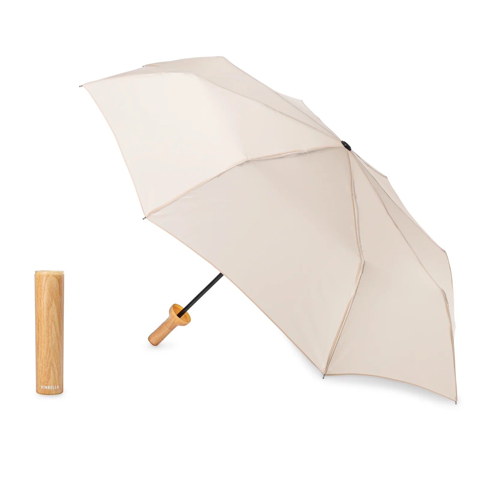 Wine Bottle Umbrella Light Wood