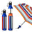 Water Bottle Umbrella Striped Out