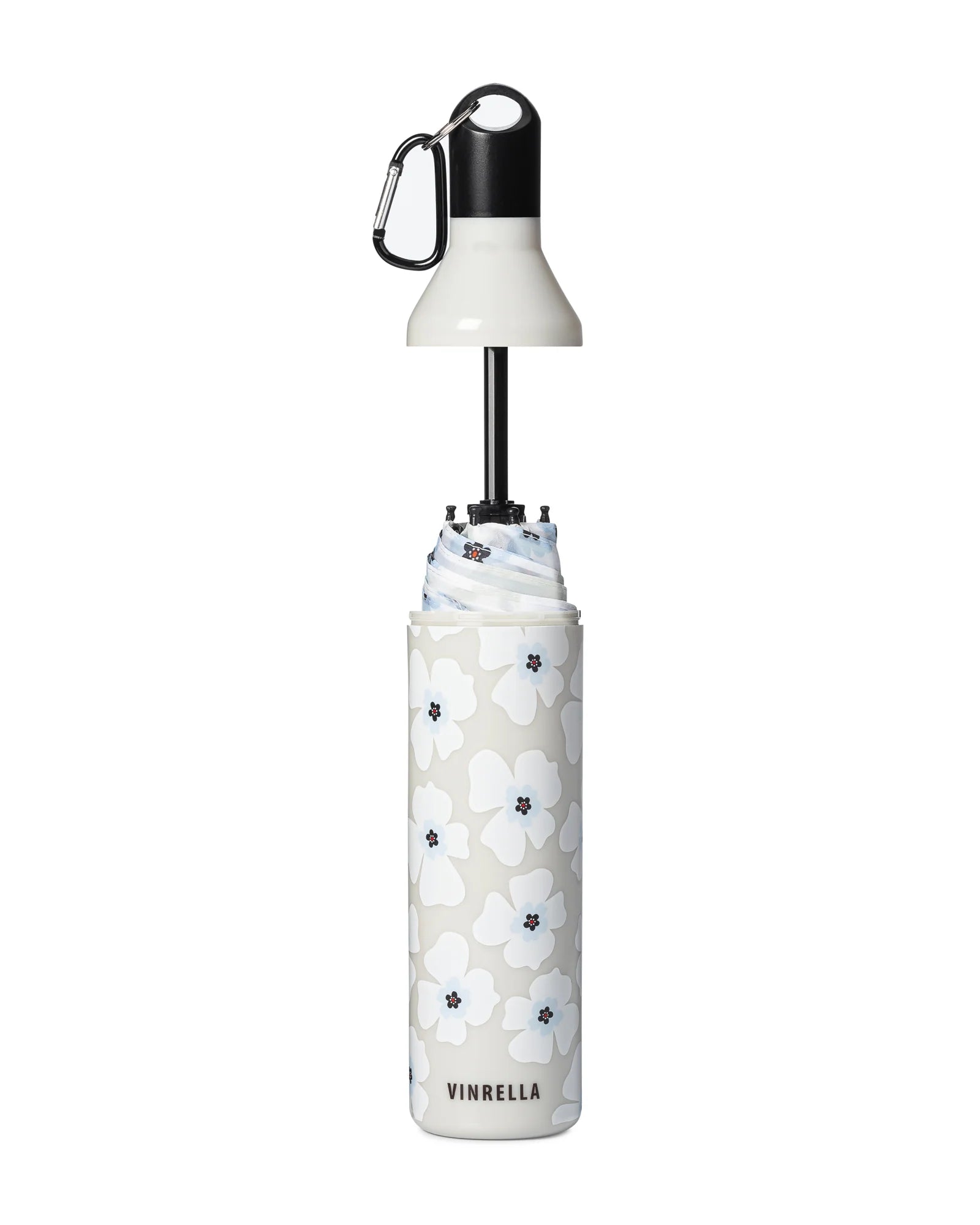 Water Bottle Umbrella Nikki On Gray