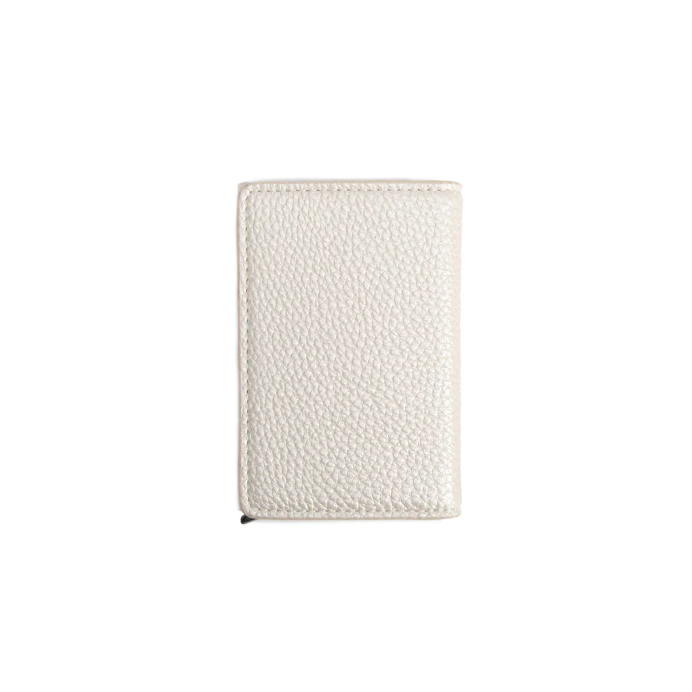 Credit Card Holder Pearl White