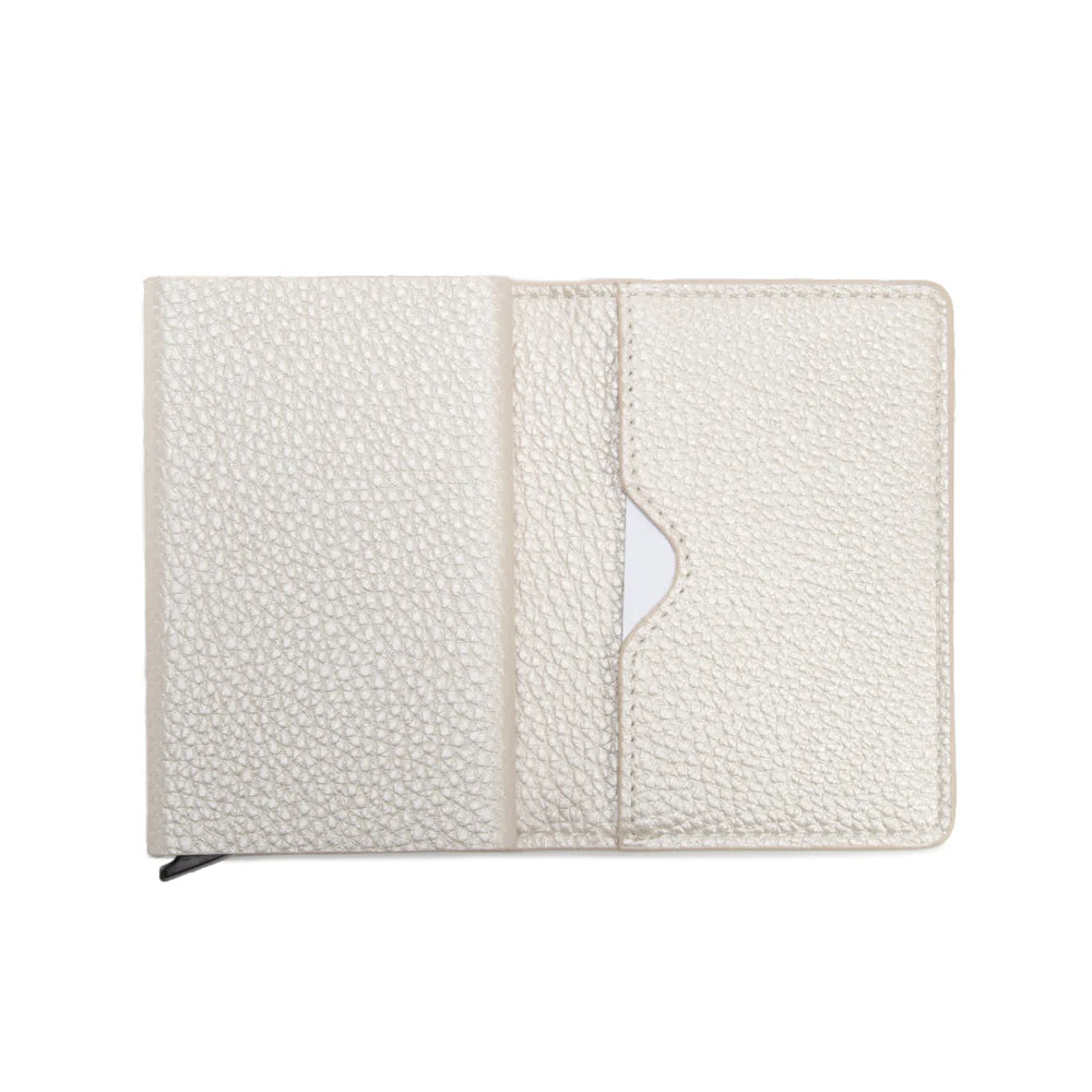 Credit Card Holder Pearl White