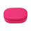 Leah Oval Travel Jewelry Case Fuchsia