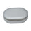 Leah Oval Travel Jewelry Case Silver