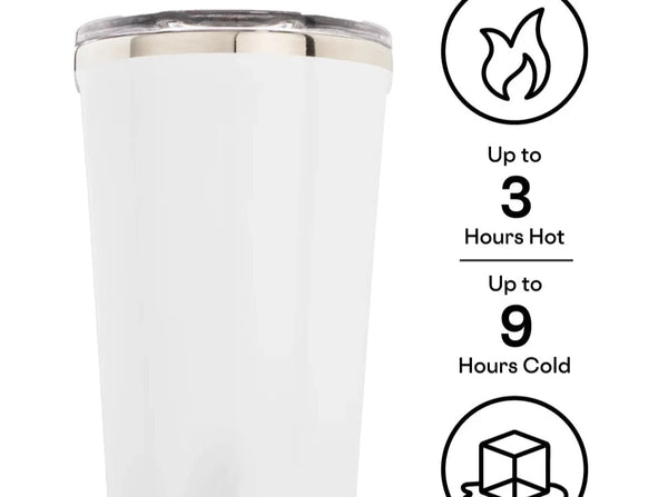 Tumbler 16oz Gloss White