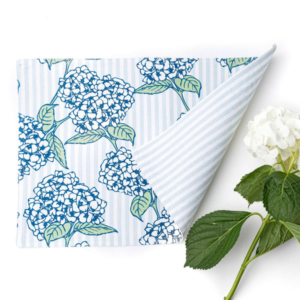 Reversible Placemat Hydrangea Stem
