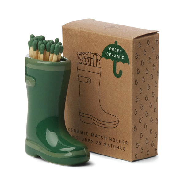 Wellington Boot Matches Dark Green