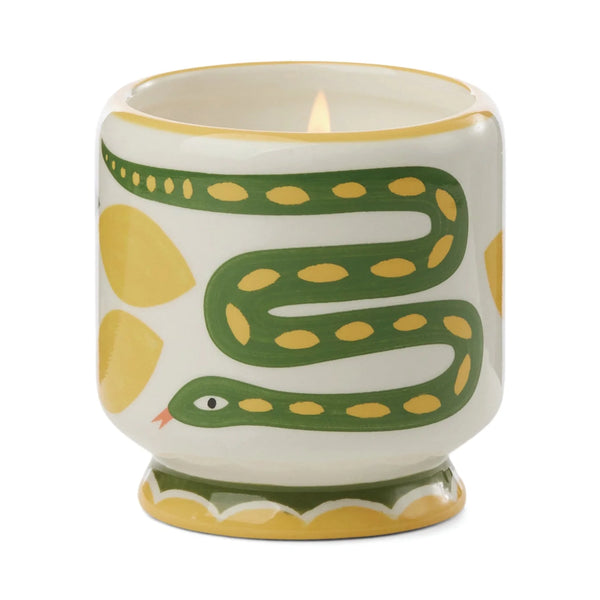 A Dopo Snake Candle Wild Lemongrass