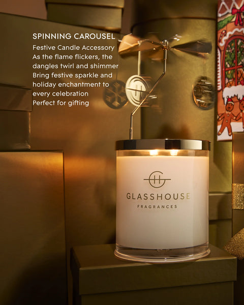 Christmas Carousel Spinning