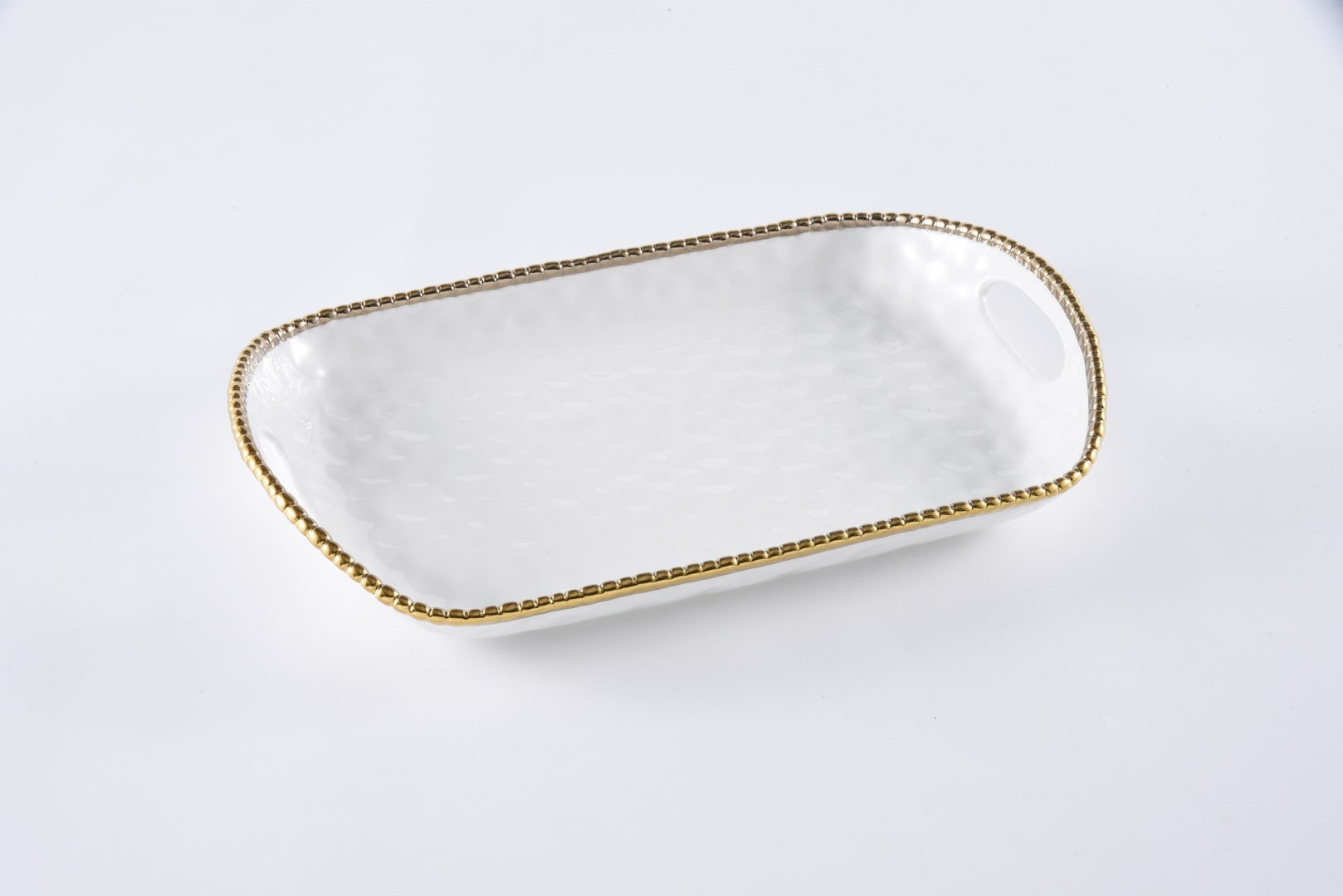 Rectangular Tray With Handles