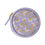 Vegan Leather Pill Case Purple Vintage Floral