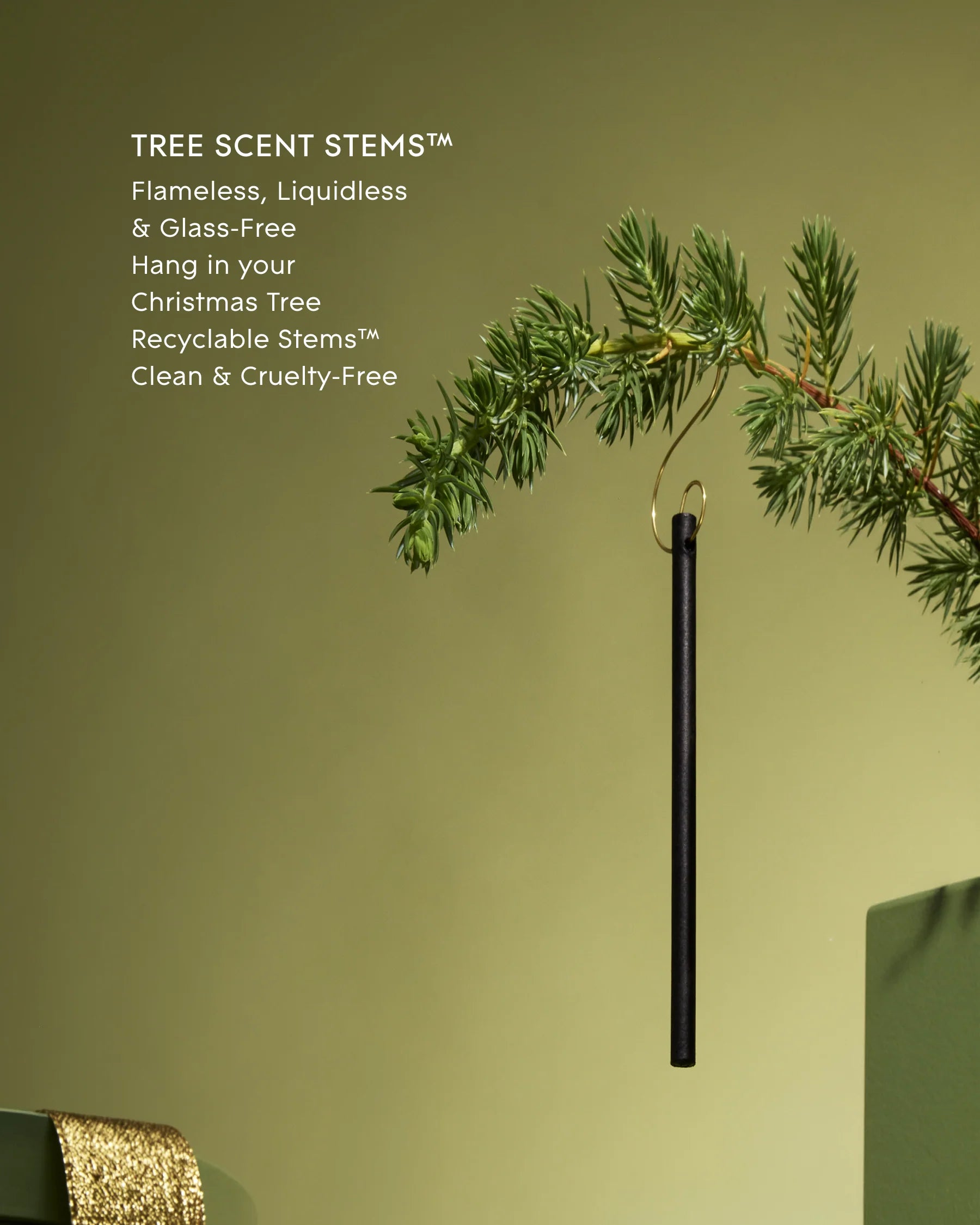 10 Tree Scent Stems Christmas Winter Wonderland