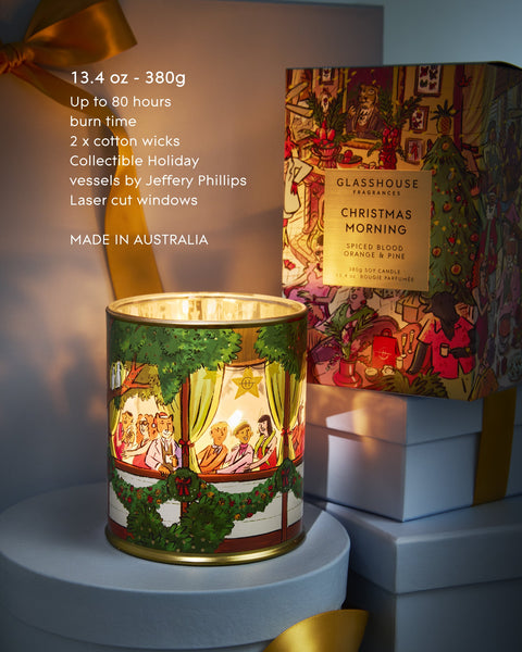Christmas Candle Christmas Morning