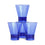 The Gilda Tumbler Set Of 4 Cobalt