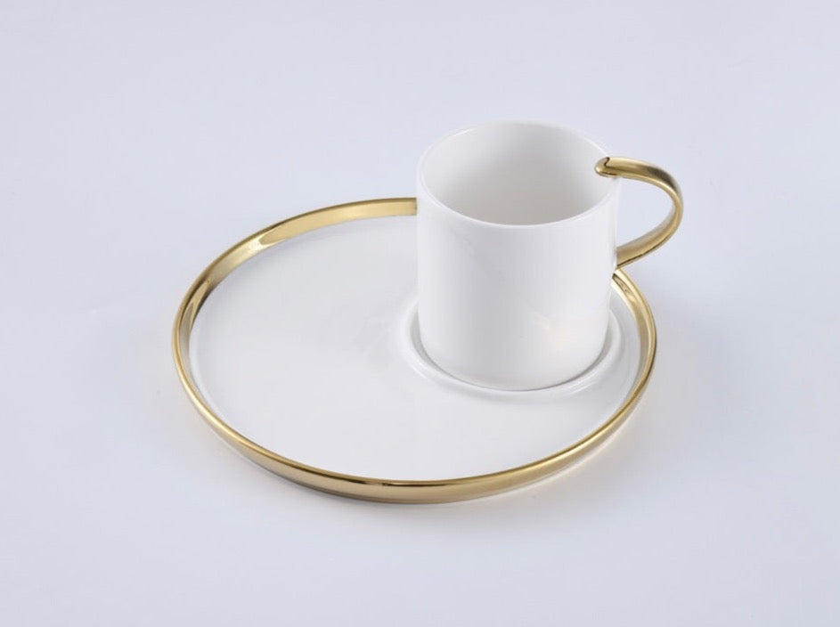 Capuccino Cup And Plate