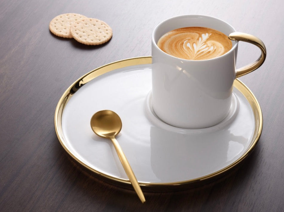 Capuccino Cup And Plate