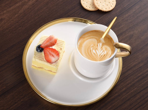 Capuccino Cup And Plate